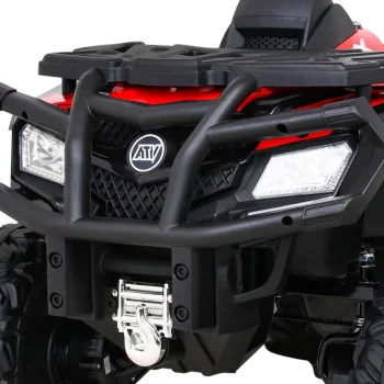 Quad Xt Speed ​​​​za Djecu Crveni + 4x4 Pogon + Eva + Spori Start + Mp3 Radio + Led, Crvena Quad Na Akumulator 11