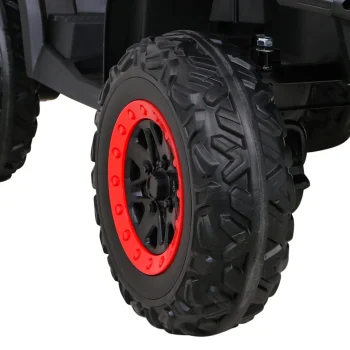 Quad Xt Speed ​​​​za Djecu Crveni + 4x4 Pogon + Eva + Spori Start + Mp3 Radio + Led, Crvena Quad Na Akumulator 13