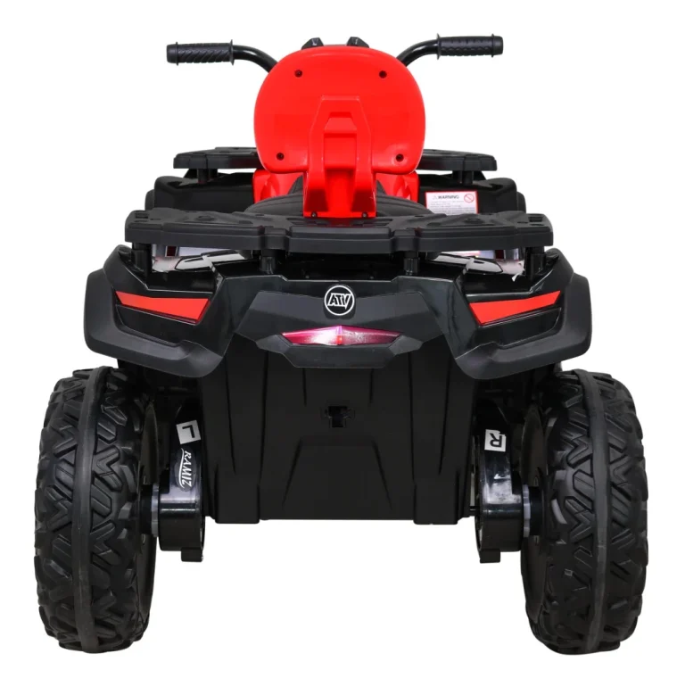 Quad Xt Speed ​​​​za Djecu Crveni + 4x4 Pogon + Eva + Spori Start + Mp3 Radio + Led, Crvena Quad Na Akumulator 6