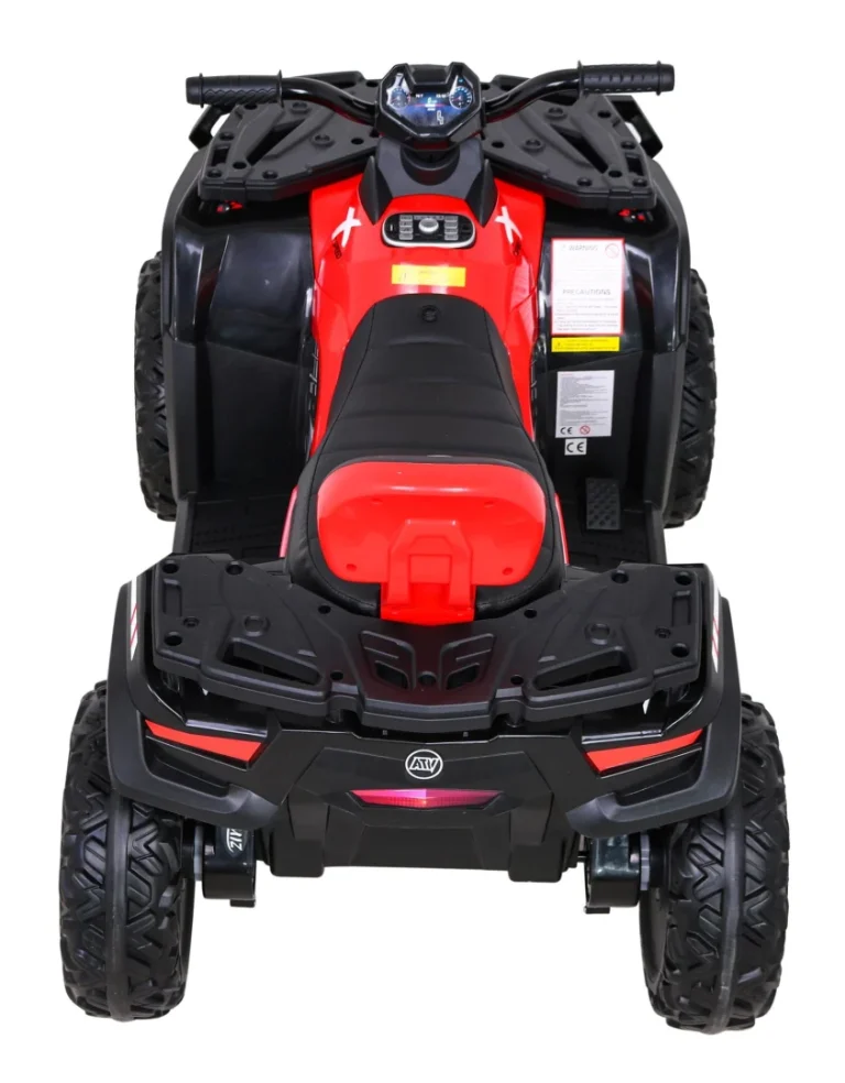 Quad Xt Speed ​​​​za Djecu Crveni + 4x4 Pogon + Eva + Spori Start + Mp3 Radio + Led, Crvena Quad Na Akumulator 7