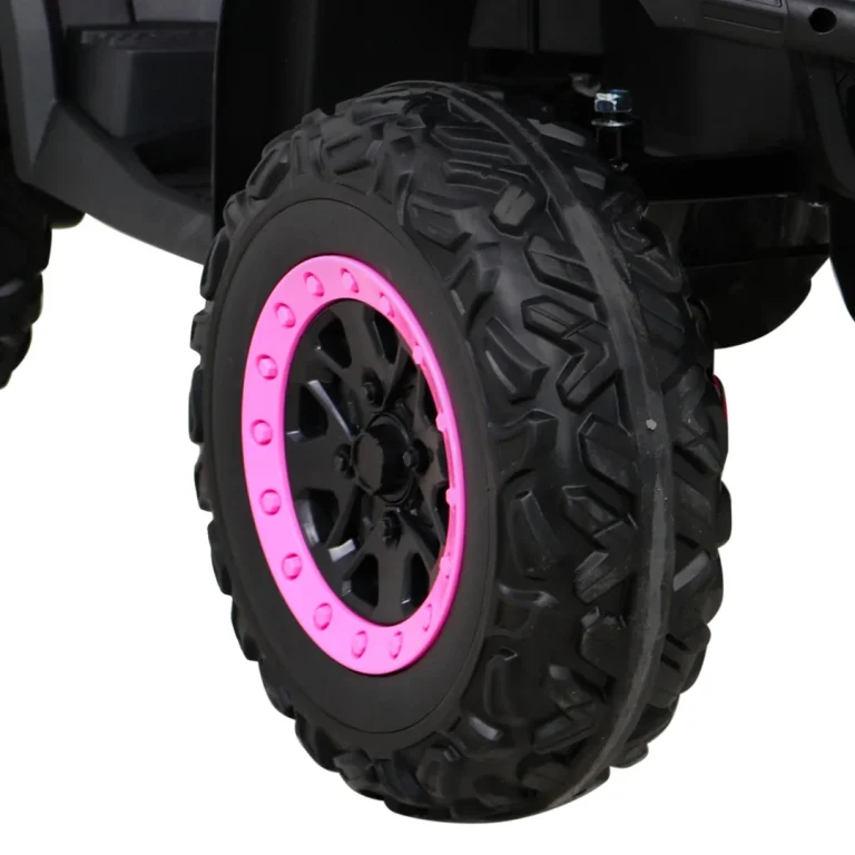 Quad Xt Speed ​​​​za Djecu Roza + 4x4 Pogon + Eva + Spori Start + Mp3 Radio + Led Quad Na Akumulator 13