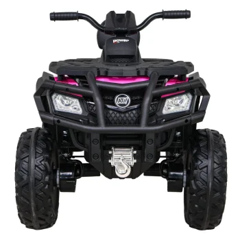 Quad Xt Speed ​​​​za Djecu Roza + 4x4 Pogon + Eva + Spori Start + Mp3 Radio + Led Quad Na Akumulator 3