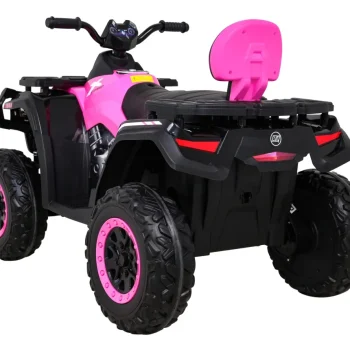 Quad Xt Speed ​​​​za Djecu Roza + 4x4 Pogon + Eva + Spori Start + Mp3 Radio + Led Quad Na Akumulator 5