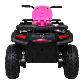 Quad Xt Speed ​​​​za Djecu Roza + 4x4 Pogon + Eva + Spori Start + Mp3 Radio + Led Quad Na Akumulator 6