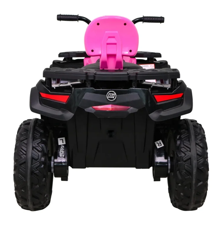 Quad Xt Speed ​​​​za Djecu Roza + 4x4 Pogon + Eva + Spori Start + Mp3 Radio + Led Quad Na Akumulator 6
