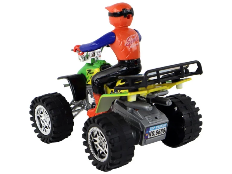 Quad Motor S Pogonom Na Sva četiri Kotača Na Terenu S Trenjem 3