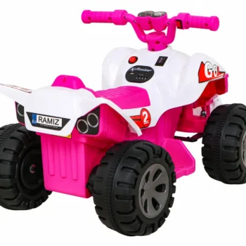 Quad Na Akumulator Za Djecu, Ružičasti 8