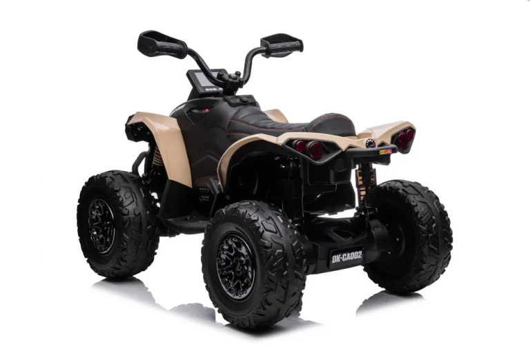 Quad Na Baterije Dk Ca002 Kaki 4x4 Quad Na Akumulator 6