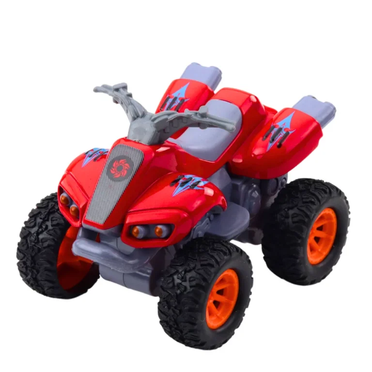 Quad S Gumenim Gumama, Metalna Karoserija, Pogon Na Trenje, Mix Boja 3