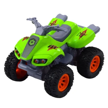 Quad S Gumenim Gumama, Metalna Karoserija, Pogon Na Trenje, Mix Boja 4