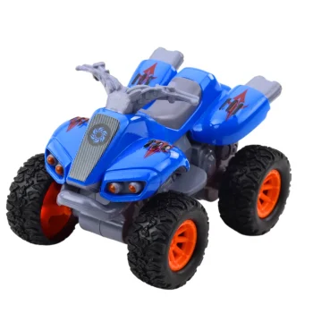 Quad S Gumenim Gumama, Metalna Karoserija, Pogon Na Trenje, Mix Boja 5