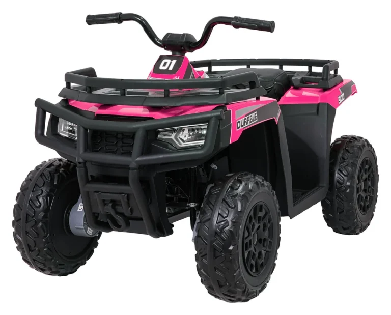 Quad Vozilo 4x4 Atv Wolf Ružičasta 1