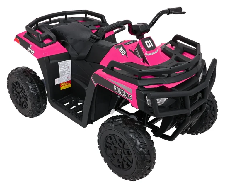 Quad Vozilo 4x4 Atv Wolf Ružičasta 13