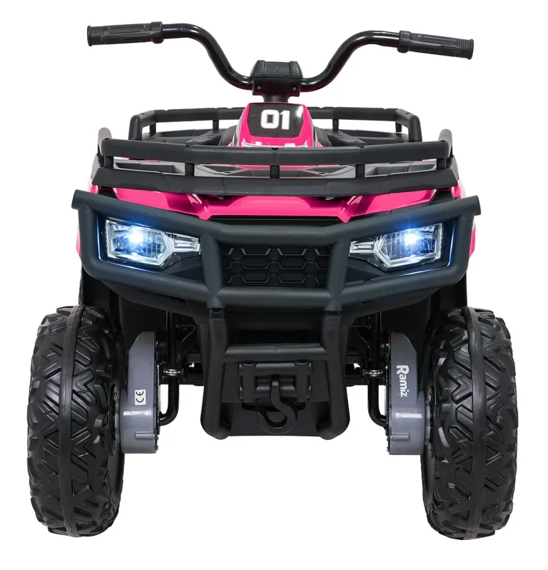 Quad Vozilo 4x4 Atv Wolf Ružičasta 3