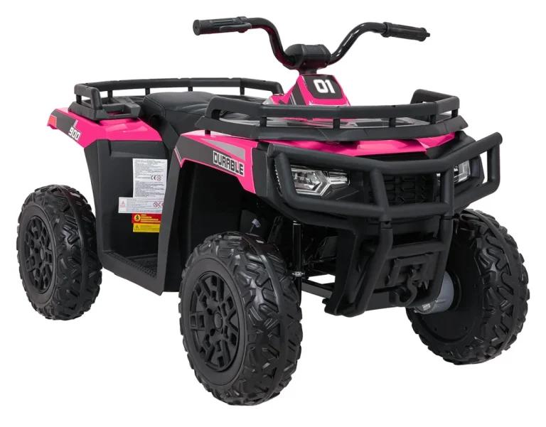 Quad Vozilo 4x4 Atv Wolf Ružičasta 4
