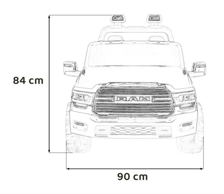 Ram 3500 Vatrogasno Crveno Vozilo 2