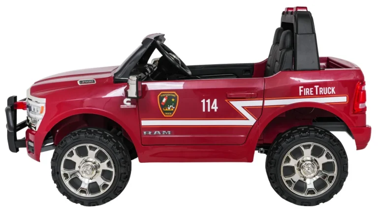 Ram 3500 Vatrogasno Crveno Vozilo 6