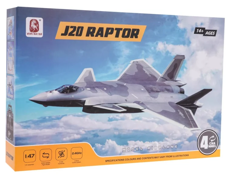 Raptor J20 Lovački Avion Rc 3,7 V 10