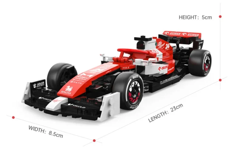 Rastar Alfa Romeo F1 C42 Kocke 1:24 340 Dijelova 14