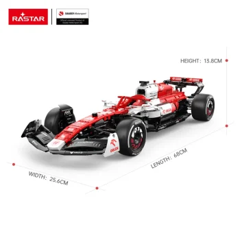 Rastar Alfa Romeo F1 C42 Kocke 1:8 2261 Dijelova 6