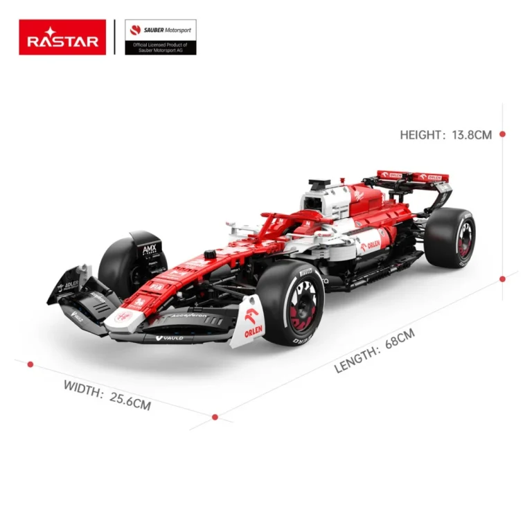 Rastar Alfa Romeo F1 C42 Kocke 1:8 2261 Dijelova 6