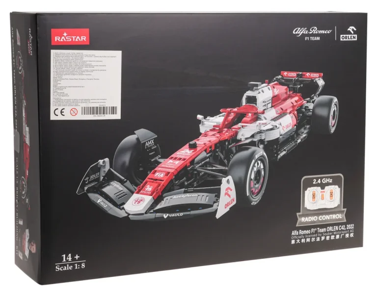 Rastar Alfa Romeo F1 C42 Kocke 1:8 Rc 2261 Dijelova 7