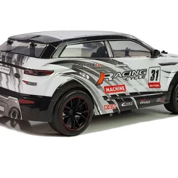 Rc 1:10 Bijeli Trkaći Sportski Reli Automobil 3