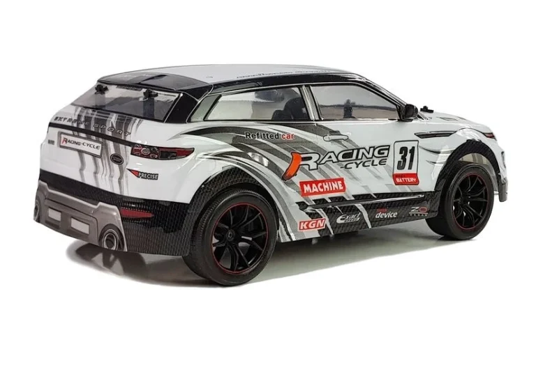 Rc 1:10 Bijeli Trkaći Sportski Reli Automobil 3
