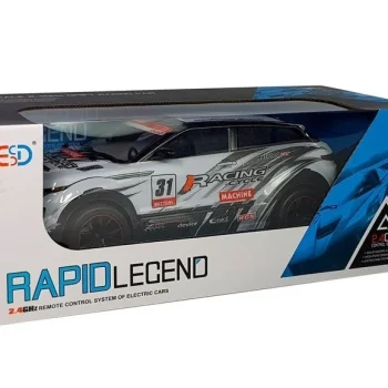 Rc 1:10 Bijeli Trkaći Sportski Reli Automobil 5
