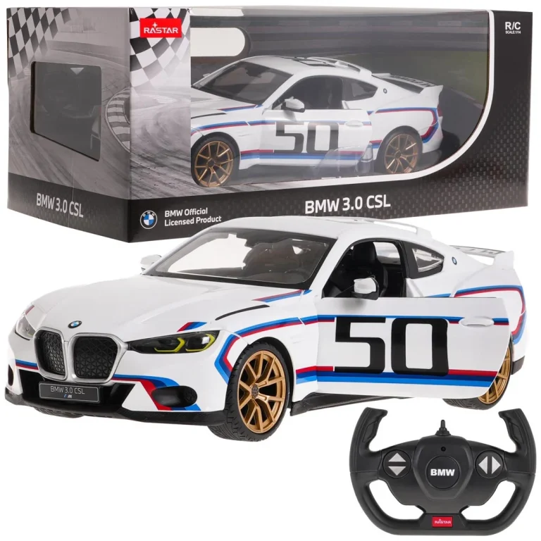 R/c 1:14 Bmw 3.0 Cls Rastar, Bijela 1