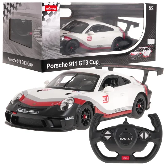R/c 1:14 Porsche 911 Gt3 Cup Rastar, Bijela 1