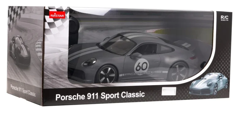 R/c 1:16 Porsche 911 Sport Classic Rastar 8
