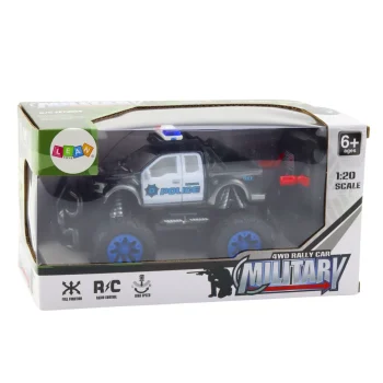 Rc 1:20 Policijski Automobil Na Daljinsko Upravljanje Za Terensku Vožnju 5