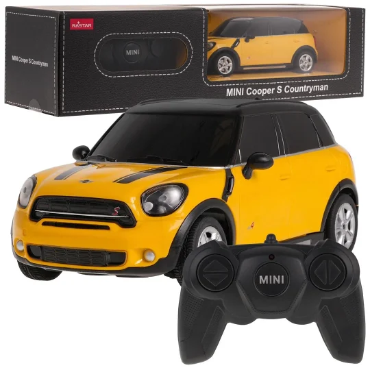 R/c 1:24 Mini Countryman žuti Rastar, žuta 1