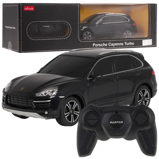 R/c 1:24 Porsche Cayenne Turbo Crni Rastar, Crna 1