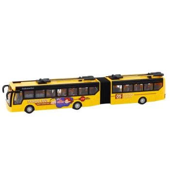 Rc 1:32 Žuti Zglobni Trolejbus Na Daljinsko Upravljanje školski Autobus 2
