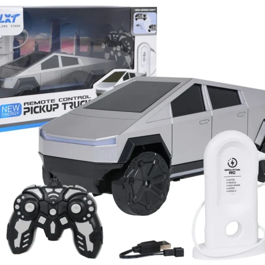 R/c Auto Track Srebrni + Stanica Za Punjenje 1