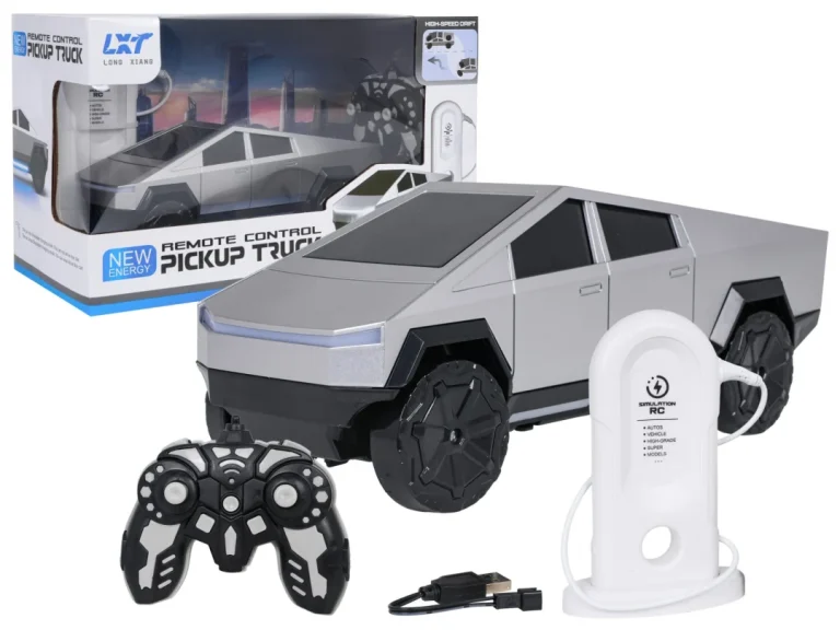 R/c Auto Track Srebrni + Stanica Za Punjenje 1