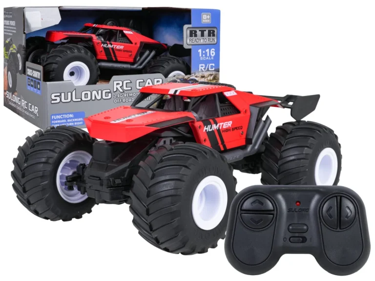 R/c Crawler 1:16 Hunter Crvena 1