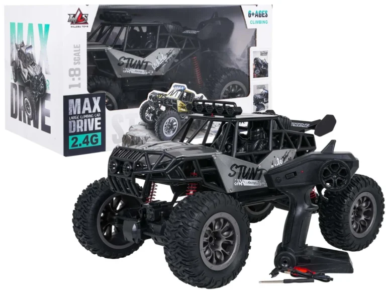 R/c Crawler Stunt Utrke Siva 1:8 1