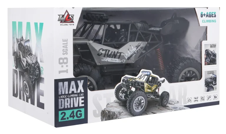 R/c Crawler Stunt Utrke Siva 1:8 8