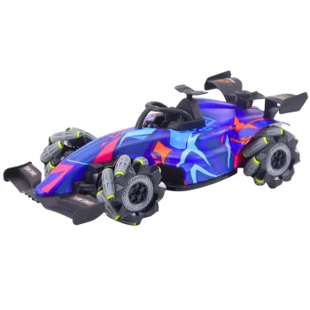Rc Daljinski Upravljani Trkaći Automobil 1:10 Svjetla Zvuci Voda Para Plava 2