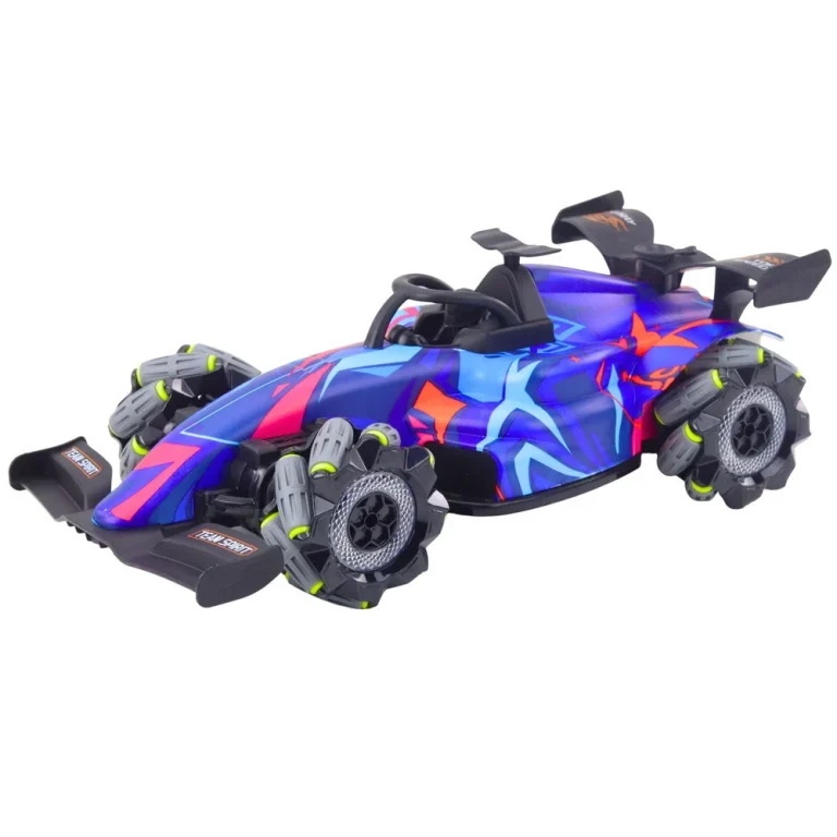 Rc Daljinski Upravljani Trkaći Automobil 1:10 Svjetla Zvuci Voda Para Plava 2