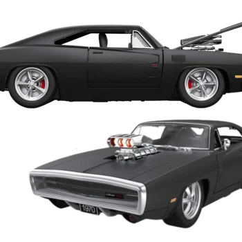 Rc Dodge Charger R/t 1:16 S Otvaranjem, Crni 3