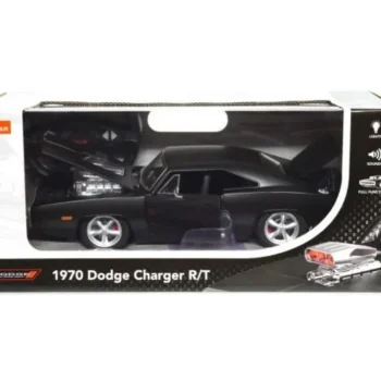 Rc Dodge Charger R/t 1:16 S Otvaranjem, Crni 4