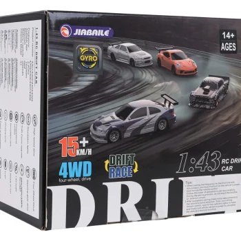 R/c Drift Car 1:43 Narančasta + Dodaci 8