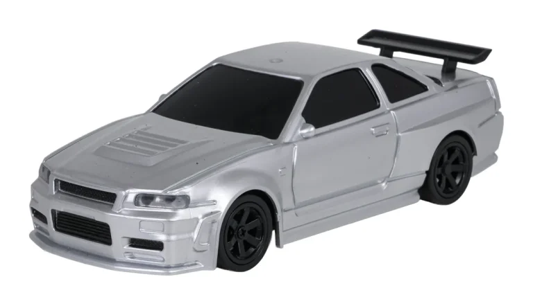 R/c Drift Car 1:43 Srebrni + Dodaci 2