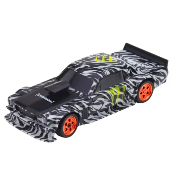 Rc Drift Sportski Automobil Na Daljinsko Upravljanje Crni Čunjevi 15 Km/h 1:43 2