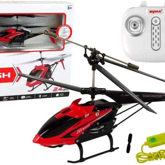 Rc Helikopter S5h Syma 2.4g Crveni 1