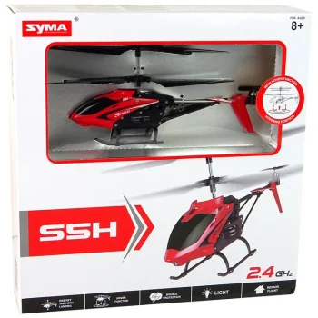 Rc Helikopter S5h Syma 2.4g Crveni 6